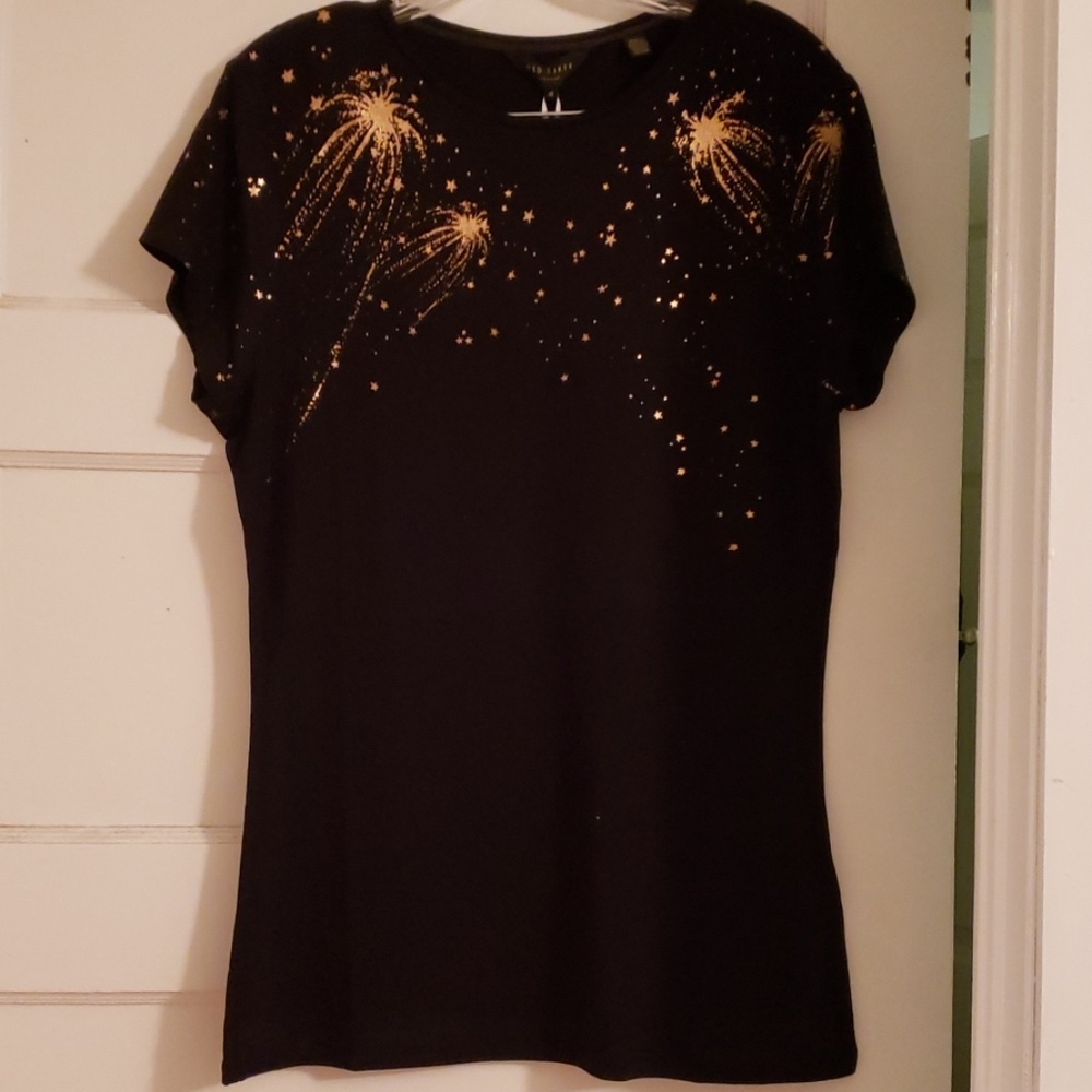 Star Foil fitted tee